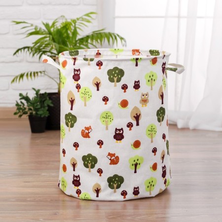 Basket for toys "animals in the forest"