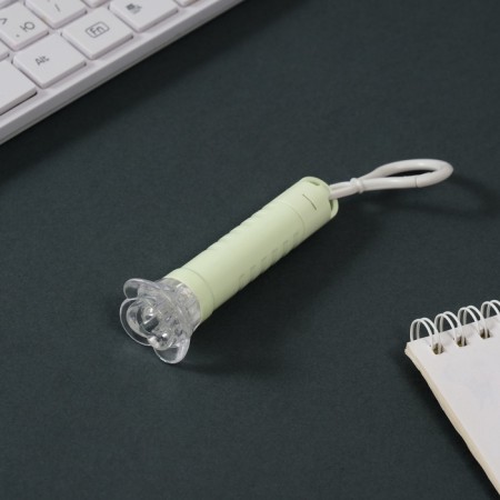 Laser pointer+flashlight "Green" 3 modes shines, flashes, laser Lr44x3 pcs 3x3x9 cm-3