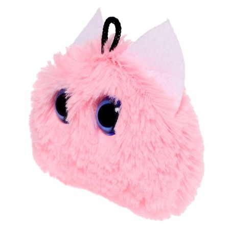 Soft toy-codes "cat", pink color, 8 cm-1