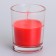 Aromatic candle in glass 5x6cm, strawberries
