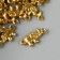 Decor for creativity Metal "Elephant" gold set 50 pcs 0.6x1.4 cm