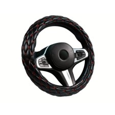 Carfashion shuttle steering wheel, size m, black/red