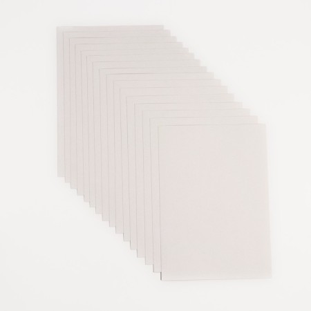 White cardboard, A4, 16 sheets, unilateral, one -sided, in the folder, 220, g/m², Smeshariki-1