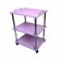 Cosmetological trolley, size 65 × 45 × 35 cm, lilac color