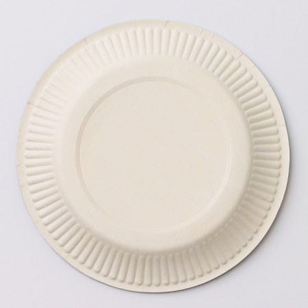 Disposable paper plate "Ghost", 18 cm-2