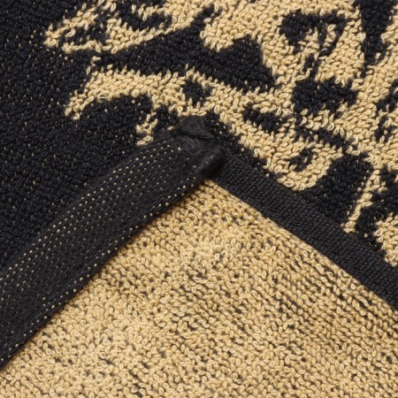 Tmachry Ethel towel "Ilya" Black, 50x90cm, 100% cotton, 420g/m2-4