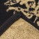 Tmachry Ethel towel "Ilya" Black, 50x90cm, 100% cotton, 420g/m2