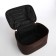 Lightning cosmetic bag, brown color