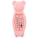 The bathroom thermometer "Bear", pink color