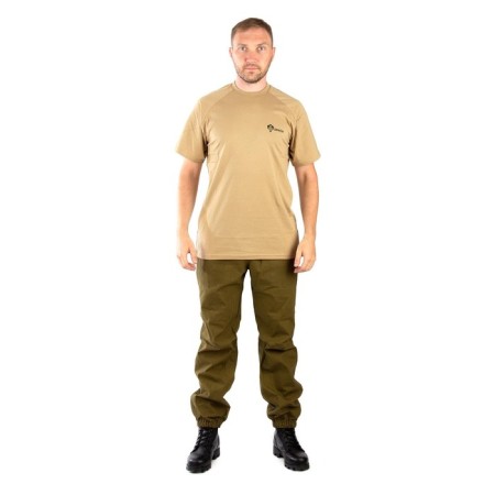 T-shirt Orion Classic, cotton, beige, rr XS-2