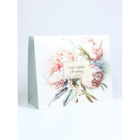 Gift Laminated Horizontal Gift "Happy Moments", XL 49 × 40 × 19 cm-1