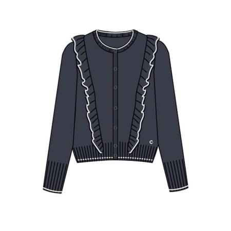 Cardigan for girls, height 152 cm-6