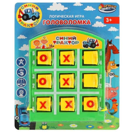 Puzzle Cross-Nolics "Blue Tractor", 17 × 13.5 × 2 cm