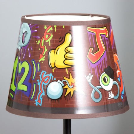 Graffiti table lamp E14 15W 20x20x27 cm Risalux-5