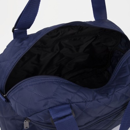 Road bag with lightning, external pocket, blue color-2