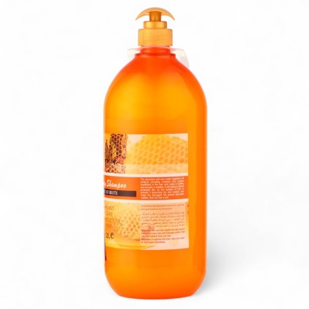 Shampoo honey 2000 ml with a dispenser, orange-1