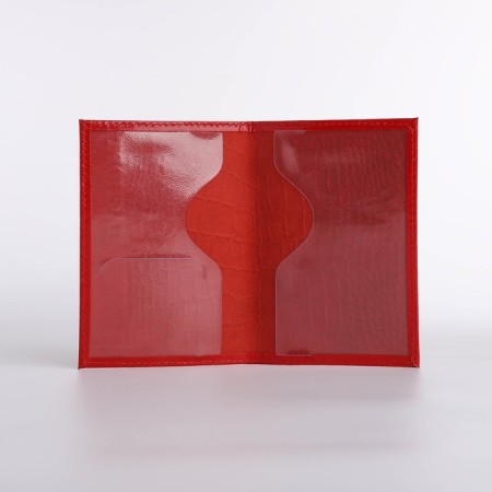 Cover for passport, red color-5