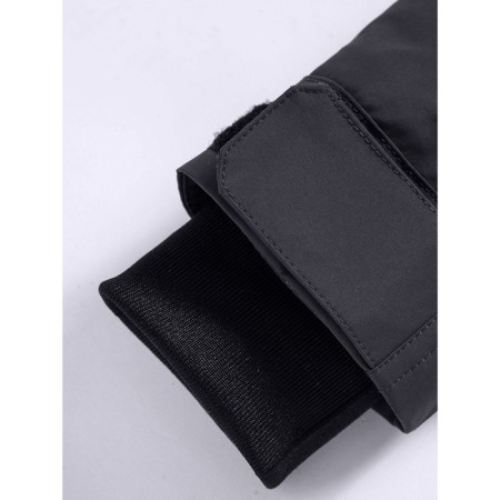 Park for the boy winter, height 116 cm, black color-8