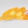 Satin tape "Stars", 15 mm, 23 ± 1 m, yellow color No. 132