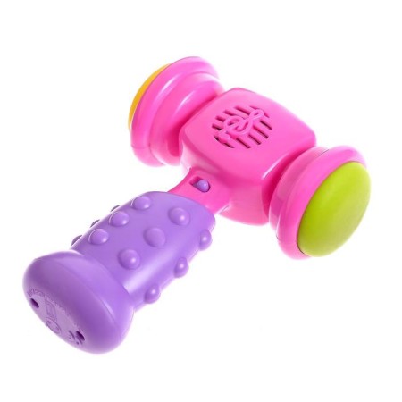 Developing musical toy "Funny Hammer", with light and sound effects, Mix color-1