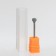 Corundum mill for manicure "ball", average stiffness, 7 mm, in a plastic case