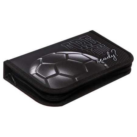 Penal 1 section, 130 x 210 x 40 mm, 2 folding strips, fabric, calligrata top, Content "ball"-2