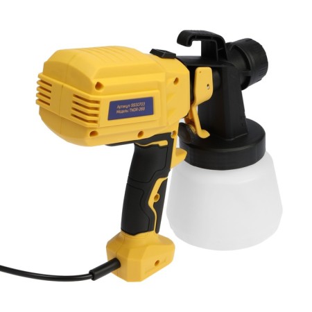 Kraskopult Electric Tundra, 600 W, 800 ml, 650 ml/min, nozzle 2.5 mm, up to 80 DIN-6