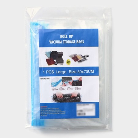 Vacuum bag twisting road 50 × 70 cm, color mix-4
