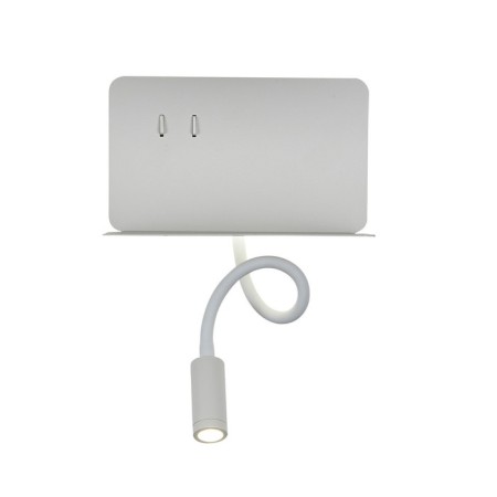 Wall lamp ST LUCE. SL1576.501.02. 2x3 watts, LED, 4000K, 470 LM, 20x15 cm, white color-8