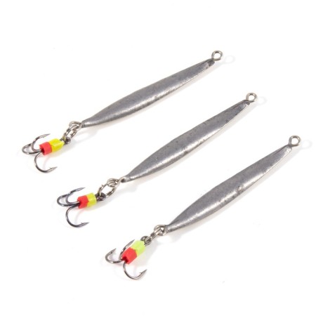 Vertical "Yaman" arrow with a tee, size 40 mm, 2.7 g, color nickel-2