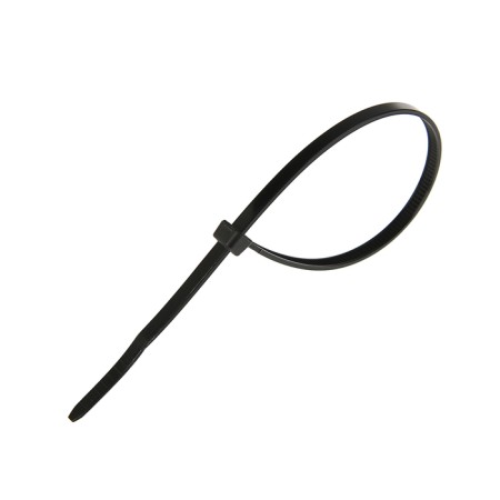 Nylon screed FORTISFLEX KSS, 4x200 mm, black, set of 100 pcs.-2