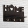 The keyrean is wall "Home", black.