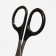 Scissors-codlons with rubberized handles, 8 x 5 x 0.3 cm, economy, mix of flowers