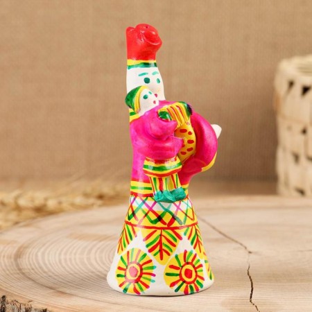 Filimonovskaya toy "Baryna with a child"-7
