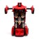 Inertial “sports car” robot, transforms in a collision, mixing color