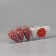 Jewelry decoration "Assorted Classic" (set 6 pcs) 7.5x3.5 cm, red white