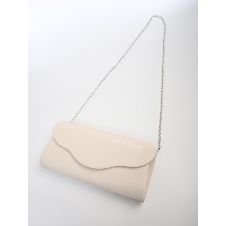 Female bag on magnet, cream color-4