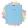 Notebook of 18 sheets in the Erichkrause cage "Classic with Linovka", covered cardboard, block offset, mix
