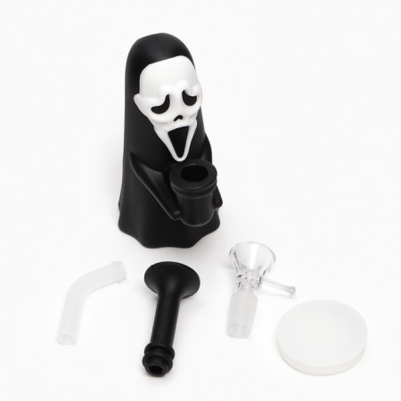 Bong smoking "Scream", 16 x 6 cm-5