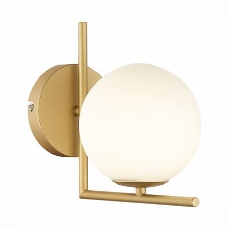 Wall lamp ST LUCE. SL1148.301.01. CODDA. 1x5 watts, G9, 15x17 cm, brass color