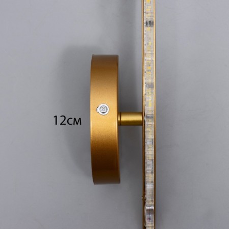 Bra "Wing" LED 12W 3000-6000k gold 40x12x10cm-7