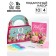Gift set in the bag: notebook, rubber bands, keychain, pen "March 8"