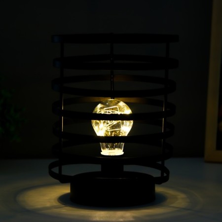 Night Loft 16453/1bk LED from 3haa Black Black 15.5x15x20 cm Risalux-2