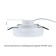 Ass-built Lamp Heze A6665PL-1wh, GU10, 50 W, 9.8x9.8x3.2 cm, white.