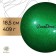 The ball for rhythmic gymnastics Grace Dance, D = 18.5 cm, emerald color with brilliance
