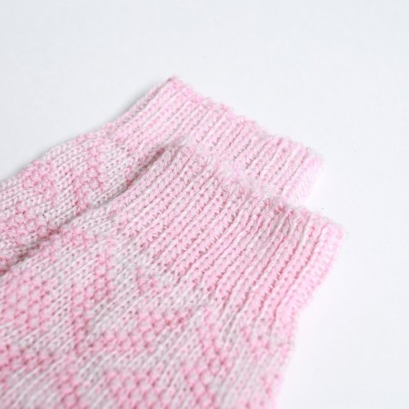 Woolen carrier socks, pink color, river 16-1