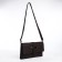 Bag-clate on magnet, long belt, brown color