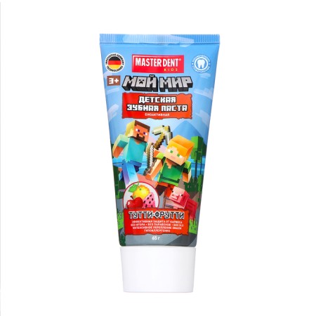 Children's toothpaste Master Dent "My World", Tutti-Futti, 65 g
