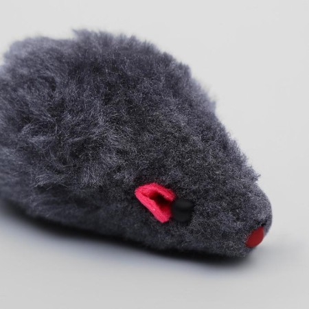 Moskaya mouse plain 6.5 cm, gray-1