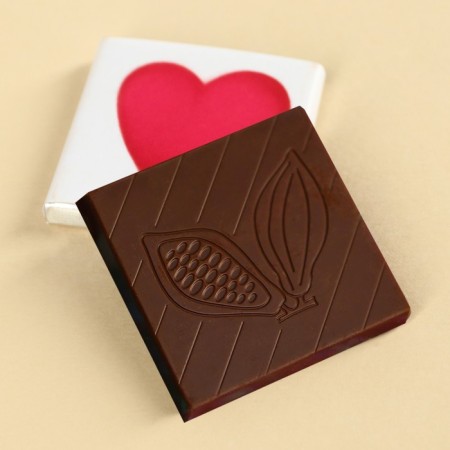 Chocolate on the postcard "To the one who stole my heart", 5 g.-1